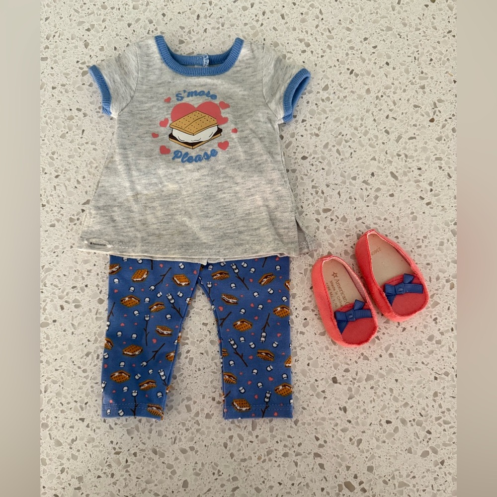 American Girl Truly Me S'more Fun Pajamas